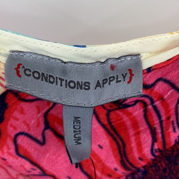 NWT CONDITIONS APPLY Stunning Ruffled Floral Maxi Dress M - Picture 9 of 14